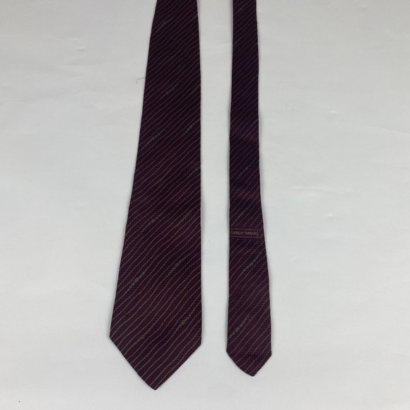 Giorgio Armani Vintage Tie 100% Pure Silk - Picture 6 of 15